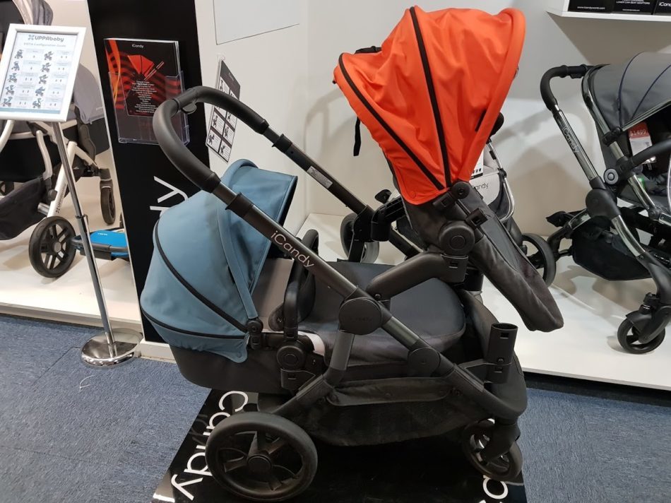 the icandy orange double stroller