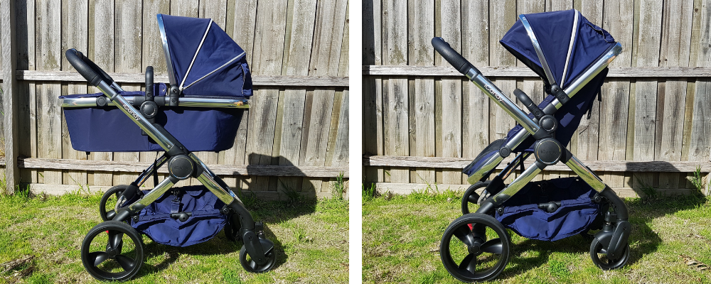 icandy peach 2018 carrycot to seat