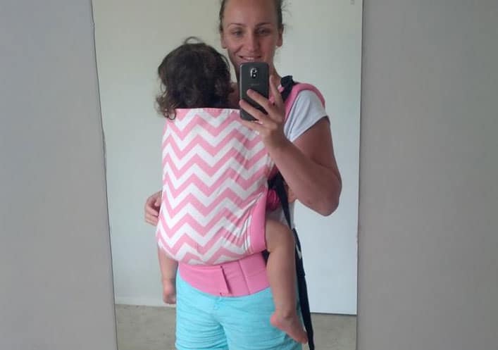 Toddler tula carrier