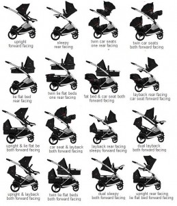 strider compact seat configurations